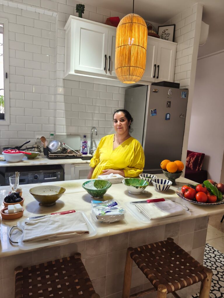 Tagine cooking during our Moroccan Cooking Classes in Marrakech